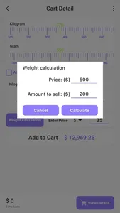 Digital scale to weight grams screenshot 4