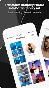 Pixel Collage - Photo Layout screenshot 0