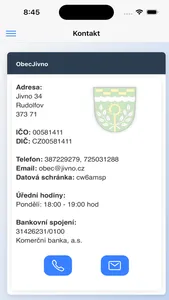 Zprávy z webu screenshot 1