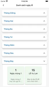 Nhắc Ngày Lễ Âm Lịch screenshot 3