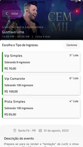 Center Tickets screenshot 3