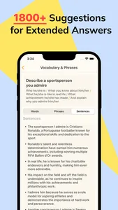 雪糕雅思：剑桥雅思口语考试备考｜高分单词词汇短语句子范文 screenshot 4