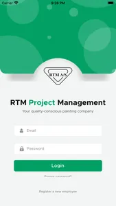 RTM Projektstyring screenshot 1