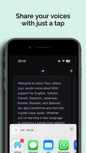 Voice Text (Text to Speech) screenshot 3
