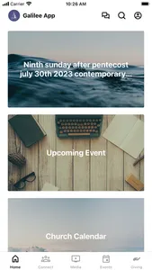 Galilee Church App screenshot 0