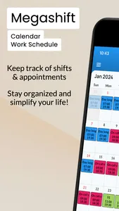 Shift Calendar - Megashift screenshot 0