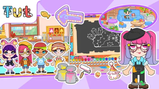 My Home Town：Build World Games screenshot 0