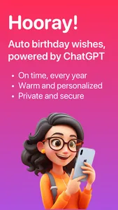 Happy Birthday Wishes - Hooray screenshot 0