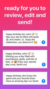 Happy Birthday Wishes - Hooray screenshot 6