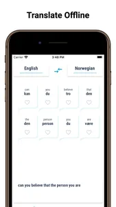 Norwegian Translator Offline screenshot 0