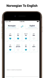 Norwegian Translator Offline screenshot 3