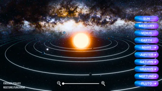 Solar System Planets: 3D Space screenshot 2