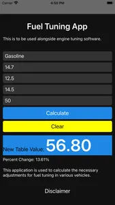 Fuel Tuning screenshot 3