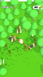 Lumberjack Runner 3D screenshot 1