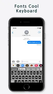 Fonts Cool Keyboard screenshot 0