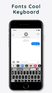 Fonts Cool Keyboard screenshot 1
