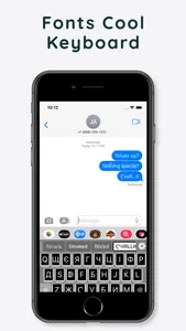 Fonts Cool Keyboard screenshot 2