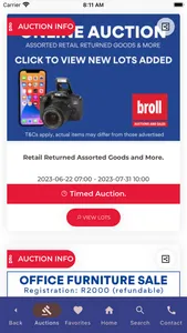 Broll Auctions screenshot 1