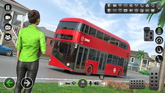 #1 bus driving sim games pro + screenshot 1