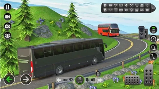 #1 bus driving sim games pro + screenshot 4