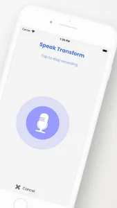 SpeakTransform screenshot 1