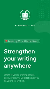 QuillBot: AI Writing, Keyboard screenshot 0