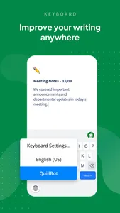 QuillBot: AI Writing, Keyboard screenshot 4