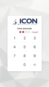 Icon Business Bank Mobile screenshot 0