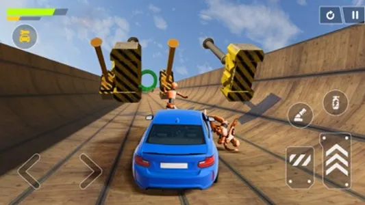 Flying Car Crash: Real Stunts screenshot 1