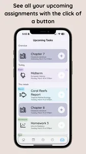 Homework Tracker: Recitation screenshot 1