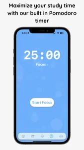 Homework Tracker: Recitation screenshot 2