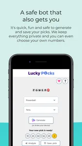 Lucky Picks - Smart Numbers screenshot 1