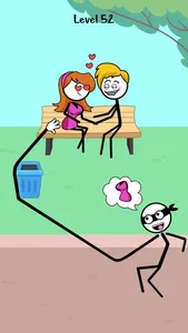 Stickman Thief Puzzle: IQ Test screenshot 1