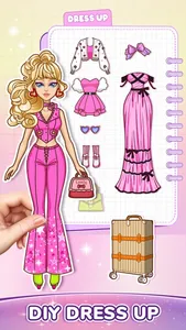 DIY Paper Doll Dress Up screenshot 0