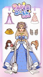 DIY Paper Doll Dress Up screenshot 8