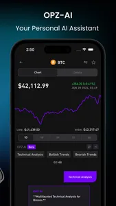 OPZ: Crypto & BTC Wallet screenshot 4