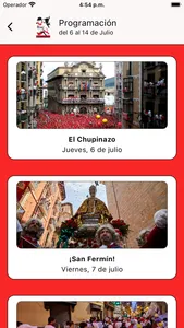 San Fermín App screenshot 3