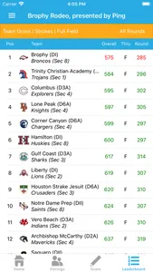 CIF-NCS Golf screenshot 3