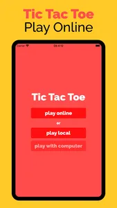 Tic Tac Toe Online! screenshot 0