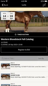 Western Bloodstock screenshot 1