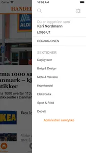 HandelsWatch Norge screenshot 2