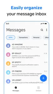 Messages: SMS & Text Messaging screenshot 1