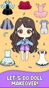 Chibi Doll Game: Doll Dress Up screenshot 2