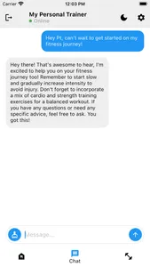 My Personal Trainer - AI screenshot 0