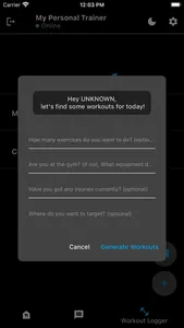 My Personal Trainer - AI screenshot 8