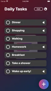 Daily Tasks & Voices screenshot 1