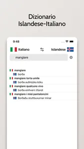 Dizionario Islandese-Italiano screenshot 0