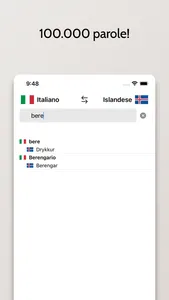 Dizionario Islandese-Italiano screenshot 1