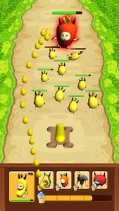 Banana Merge : Fruit Fight screenshot 1