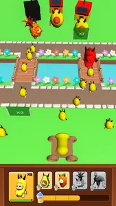 Banana Merge : Fruit Fight screenshot 3